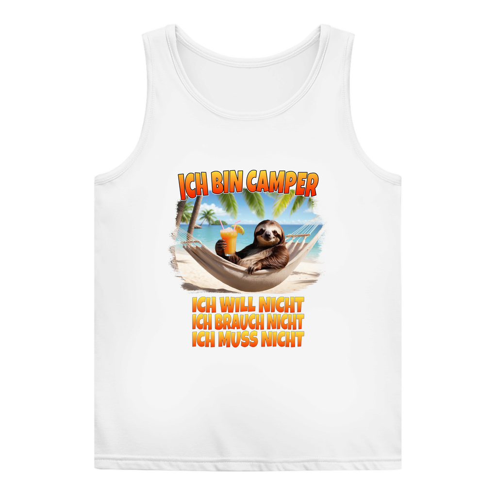 Ich will nicht, ich brauch nicht, ich muss nicht - Frauen Tank Top