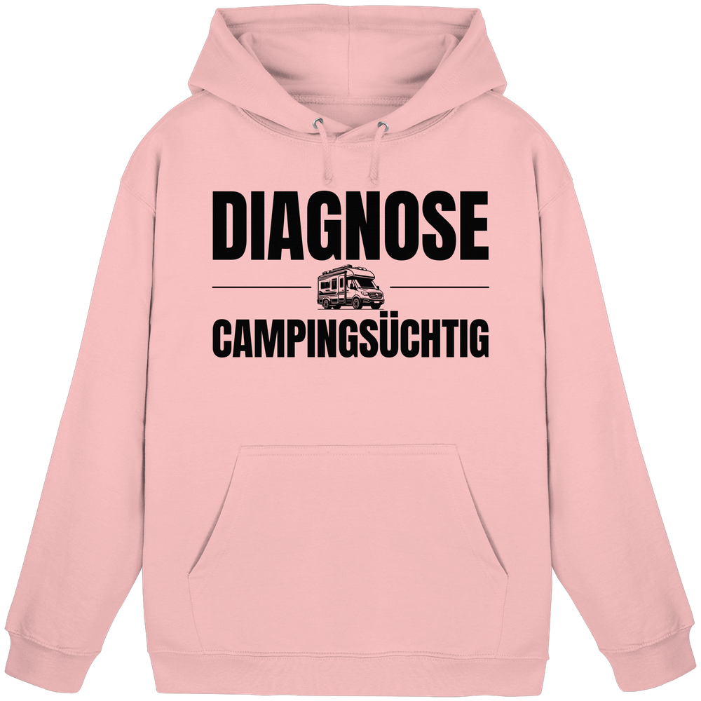 Diagnose Camping-Süchtig – Für echte Van-Liebhaber | Hoodie für Camper
