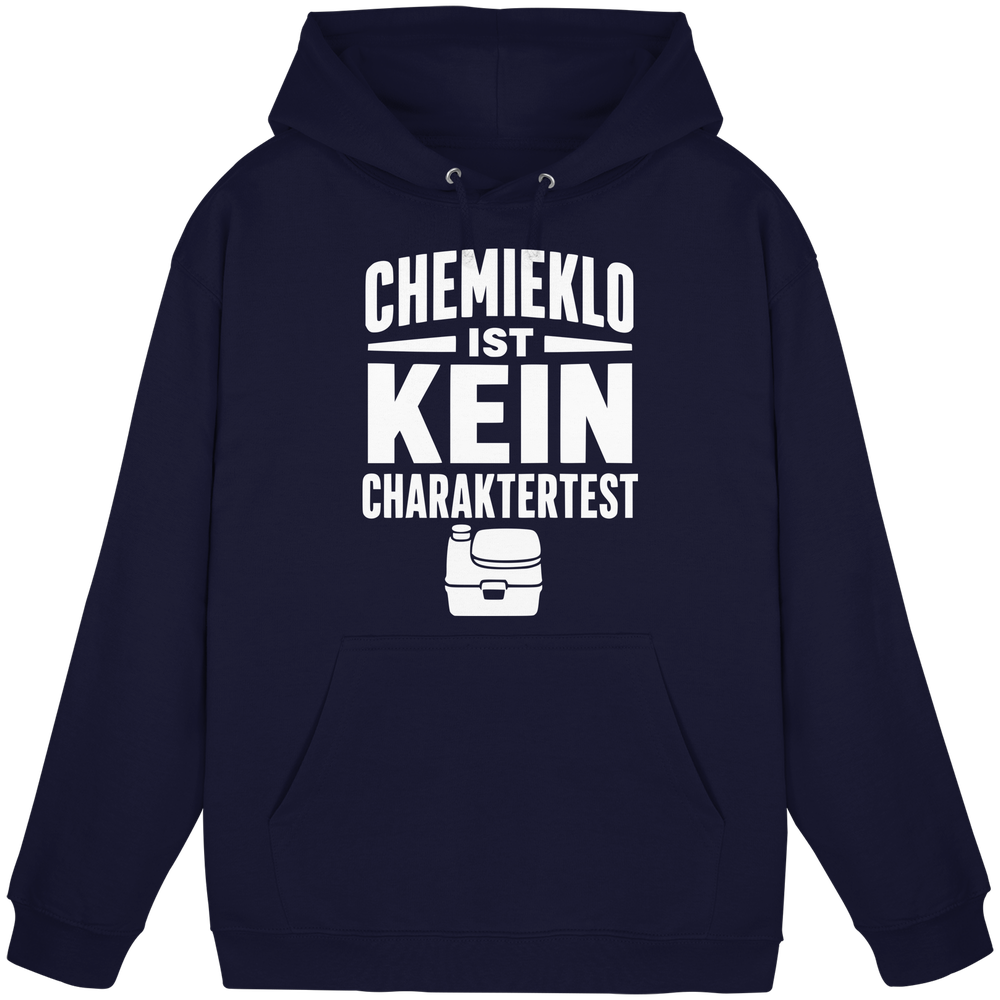 Chemieklo ist kein Charaktertest | Hoodie für Camper