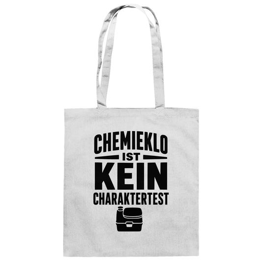 Chemieklo ist kein Charaktertest | Baumwolltasche