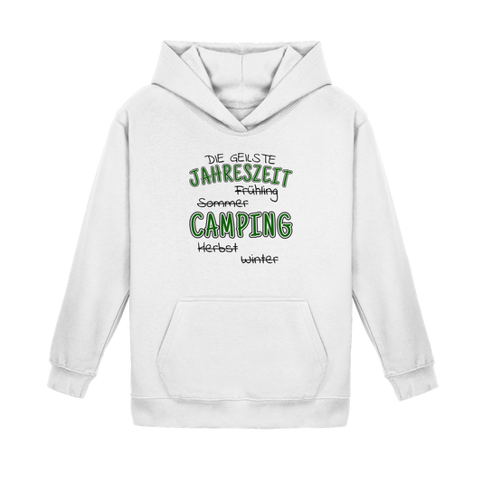Geilste Jahreszeit Camping | Hoodie für kleine Entdecker
