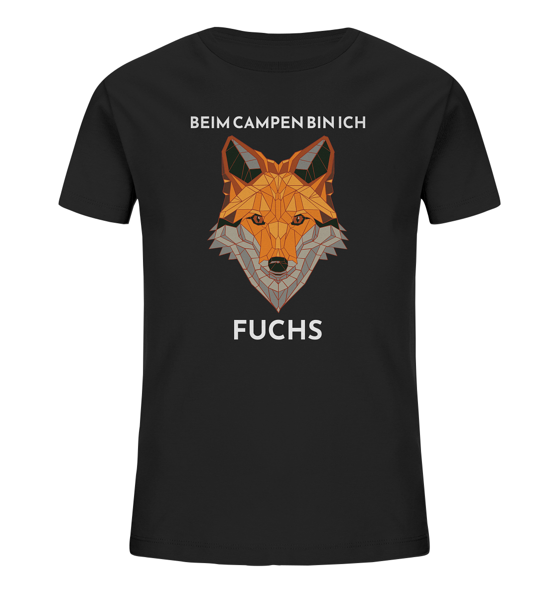 Beim Campen bin ich Fuchs - Kids Organic Shirt