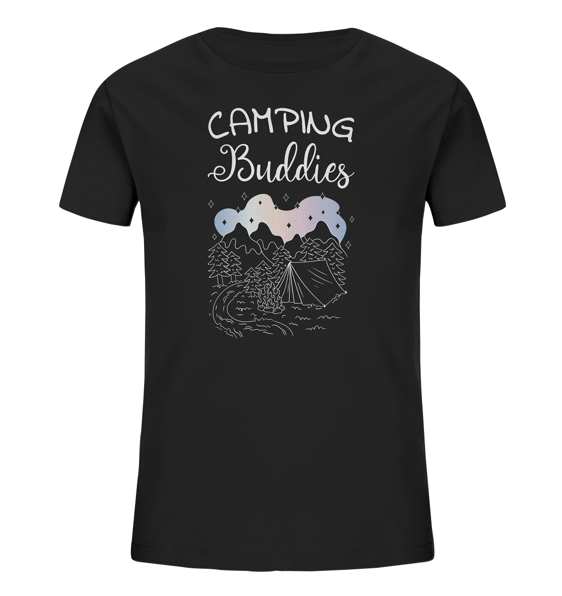 Camping Buddies - Kids Organic Shirt