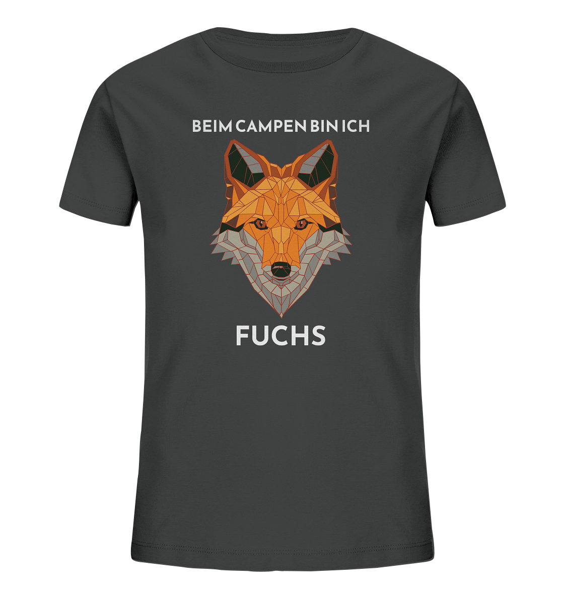 Beim Campen bin ich Fuchs - Kids Organic Shirt