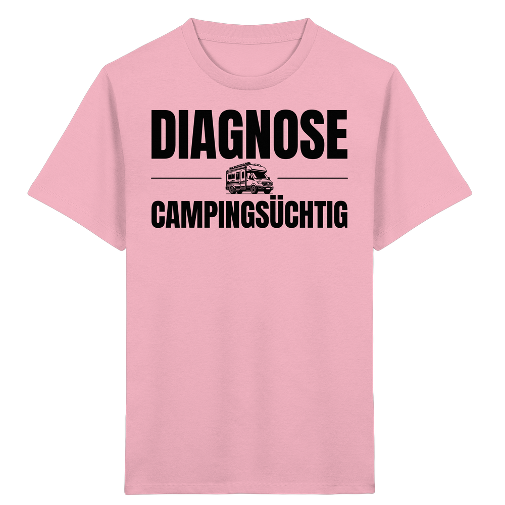 Diagnose Camping-Süchtig – Für echte Van-Liebhaber | Shirt für kleine Entdecker