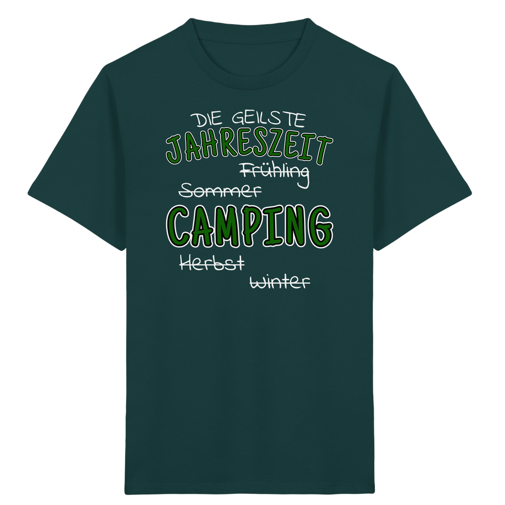 Geilste Jahreszeit Camping | Shirt für kleine Entdecker