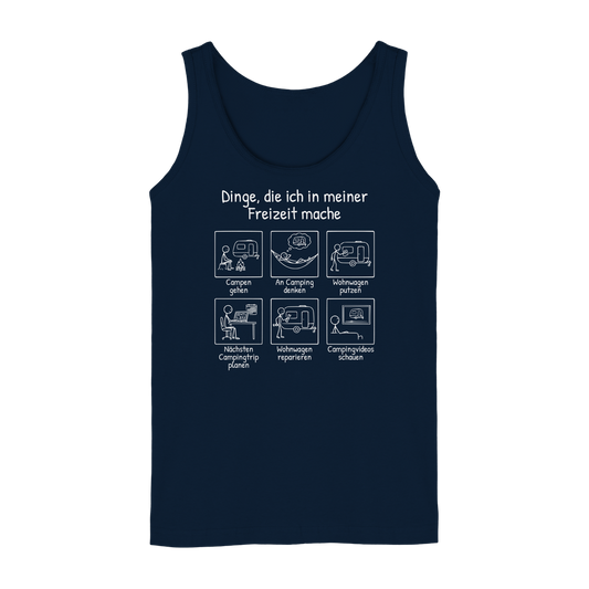 Dinge, die ich in meiner Freizeit mache (Wohnwagen) - Frauen Tank-Top