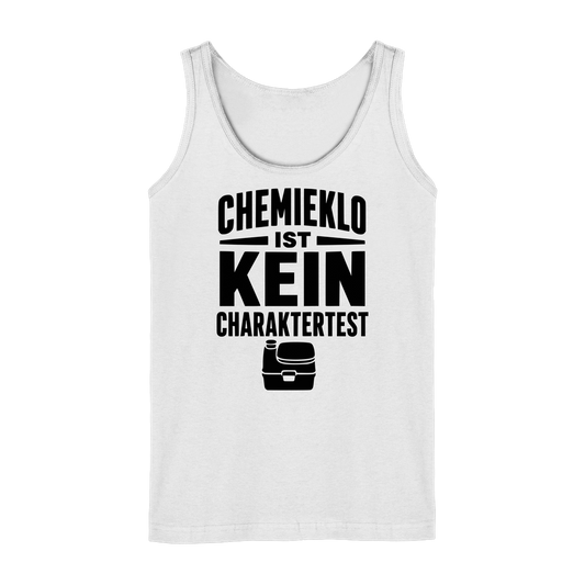 Chemieklo ist kein Charaktertest | Tank-Top für Camperinnen