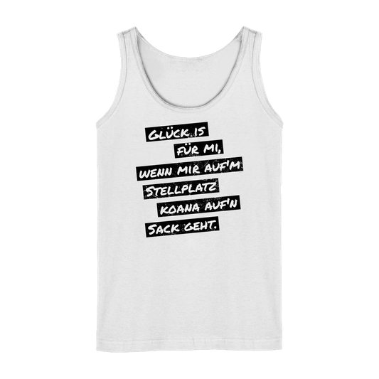 Glück is für mi... | Tank-Top für Camperinnen