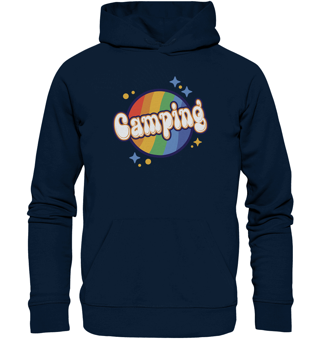 Pride LGBTQ Camping - Organic Basic Hoodie