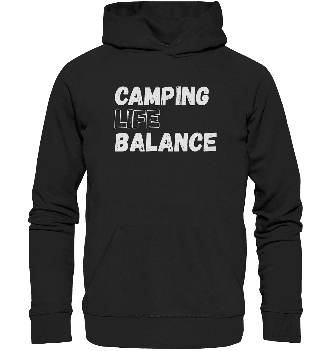 Camping Life Balance - Organic Basic Hoodie