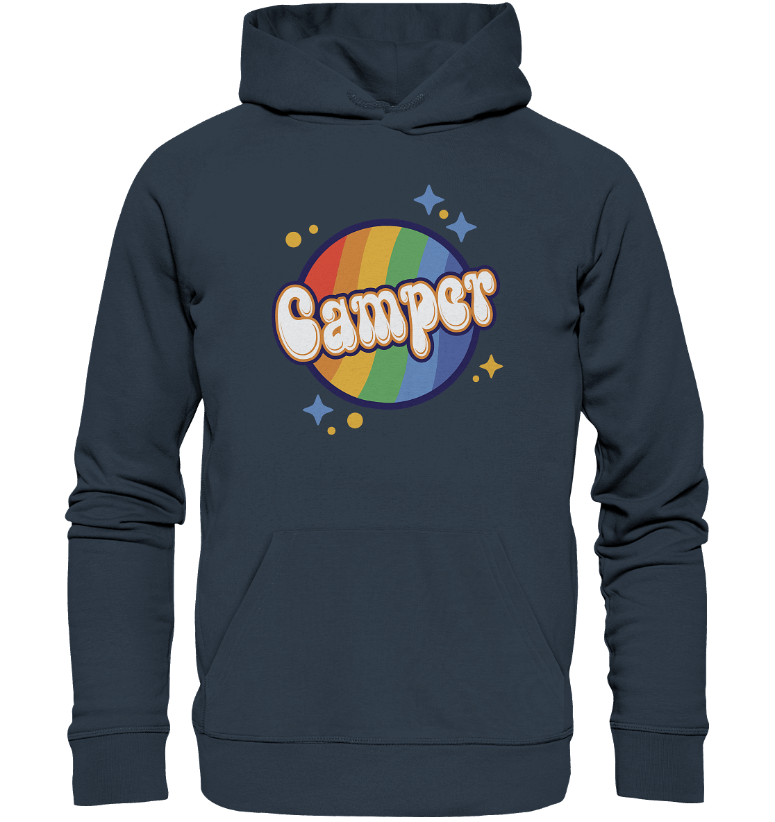 Pride LGBTQ Camper - Organic Basic Hoodie