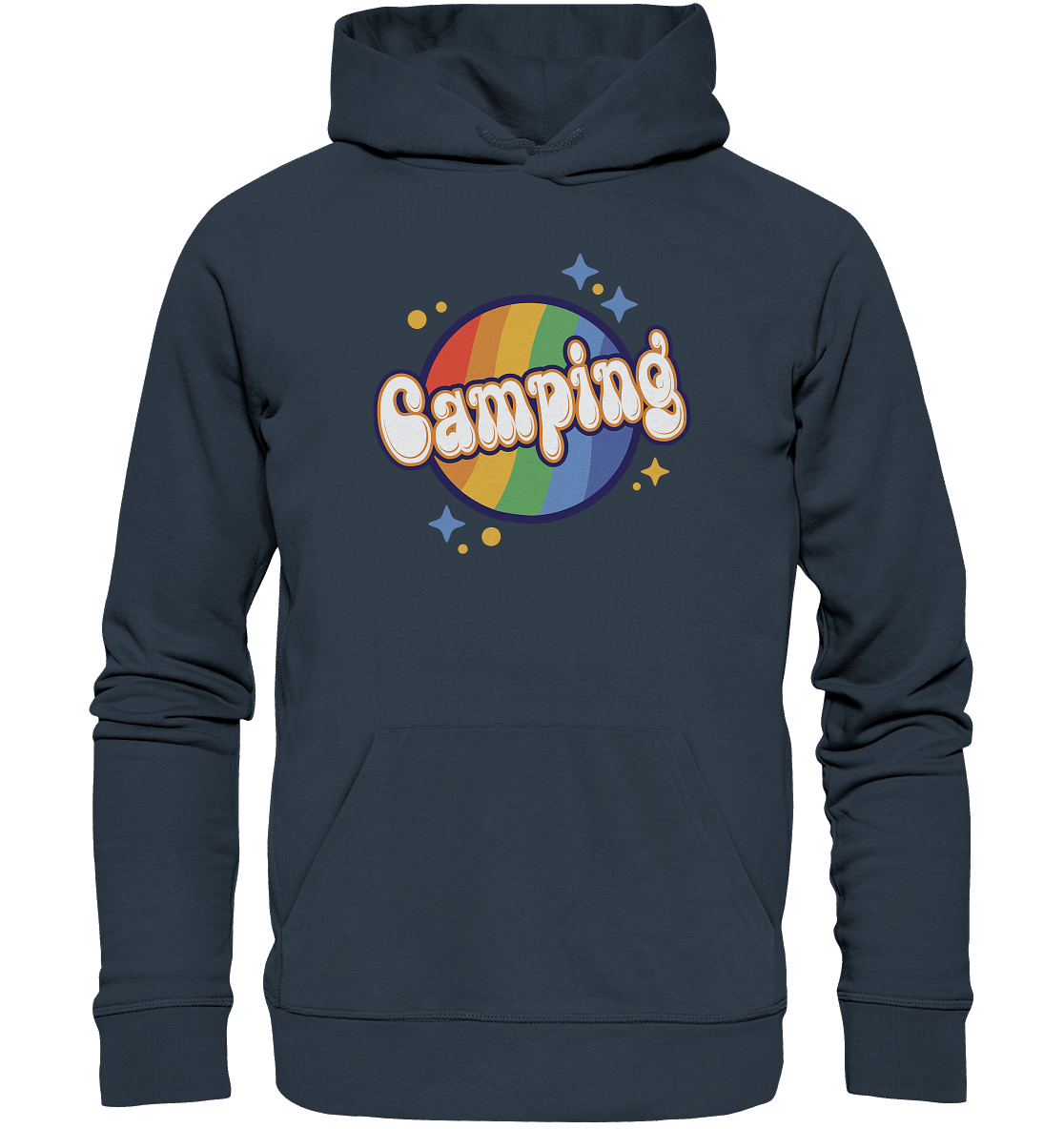 Pride LGBTQ Camping - Organic Basic Hoodie