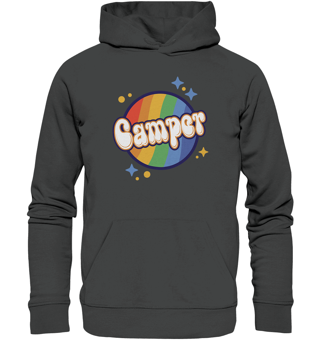 Pride LGBTQ Camper - Organic Basic Hoodie