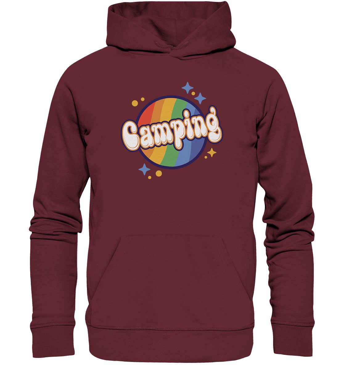Pride LGBTQ Camping - Organic Basic Hoodie