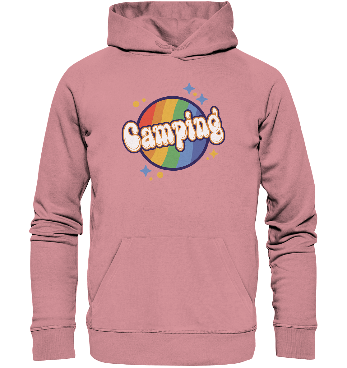 Pride LGBTQ Camping - Organic Basic Hoodie