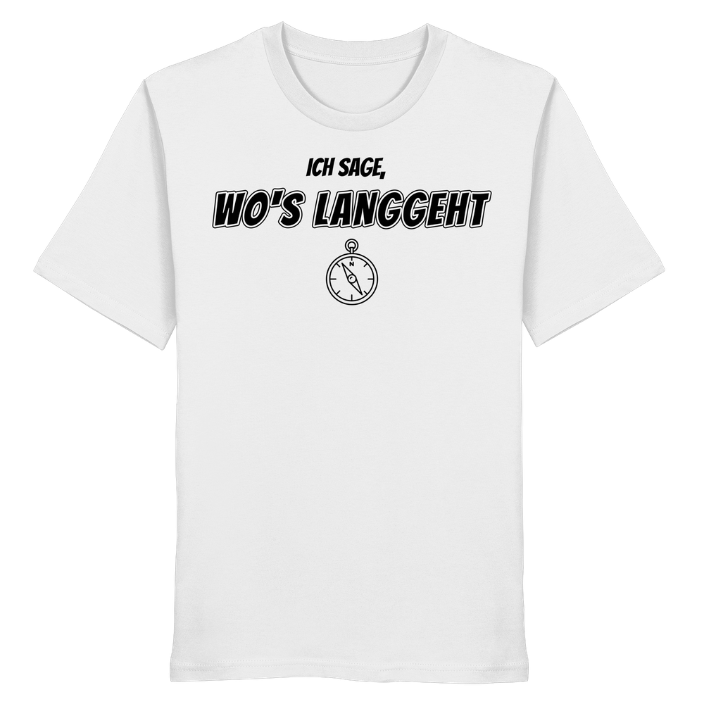 Pärchen-Spar-Bundle - Ich fahre & ich sage, wo's langgeht (Shirts schwarz & weiß)