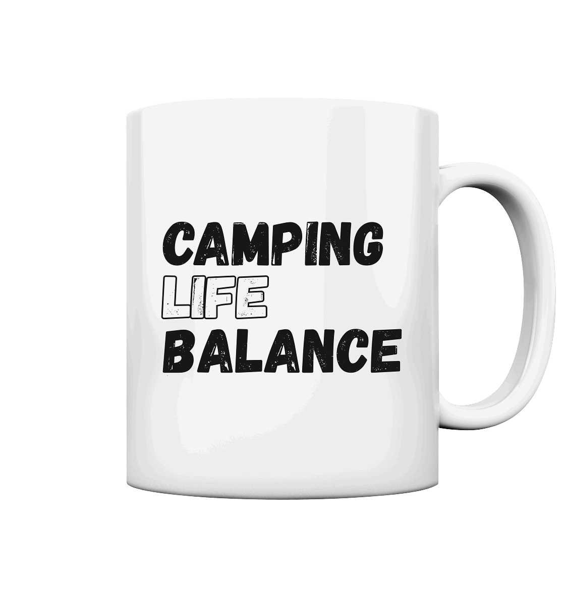 Camping Life Balance - Tasse glossy