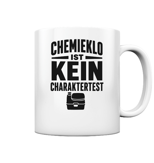 Chemieklo ist kein Charaktertest | Tasse