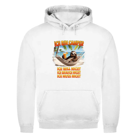 Ich will nicht, ich brauch nicht, ich muss nicht - Herren Shirt - Campingfamilie.de