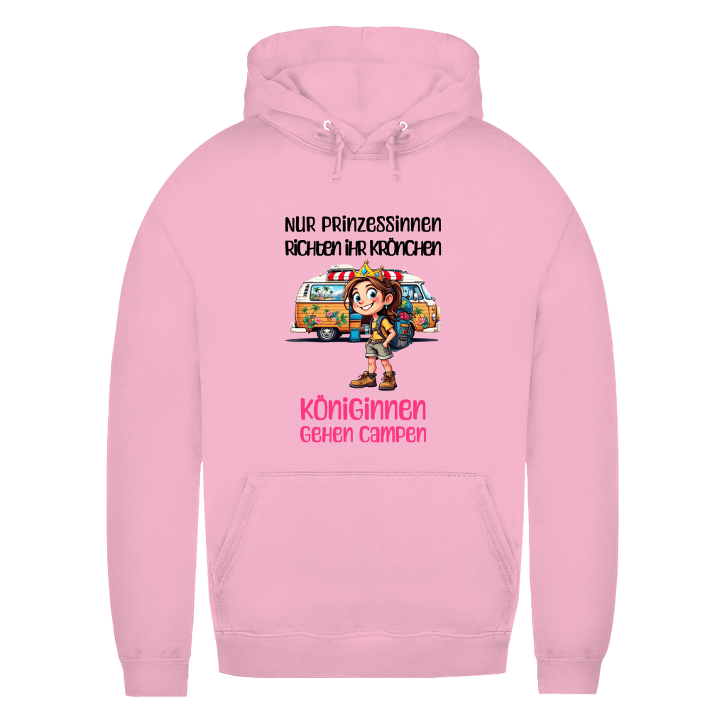Königinnen gehen Campen - Frauen Hoodie - Campingfamilie.de