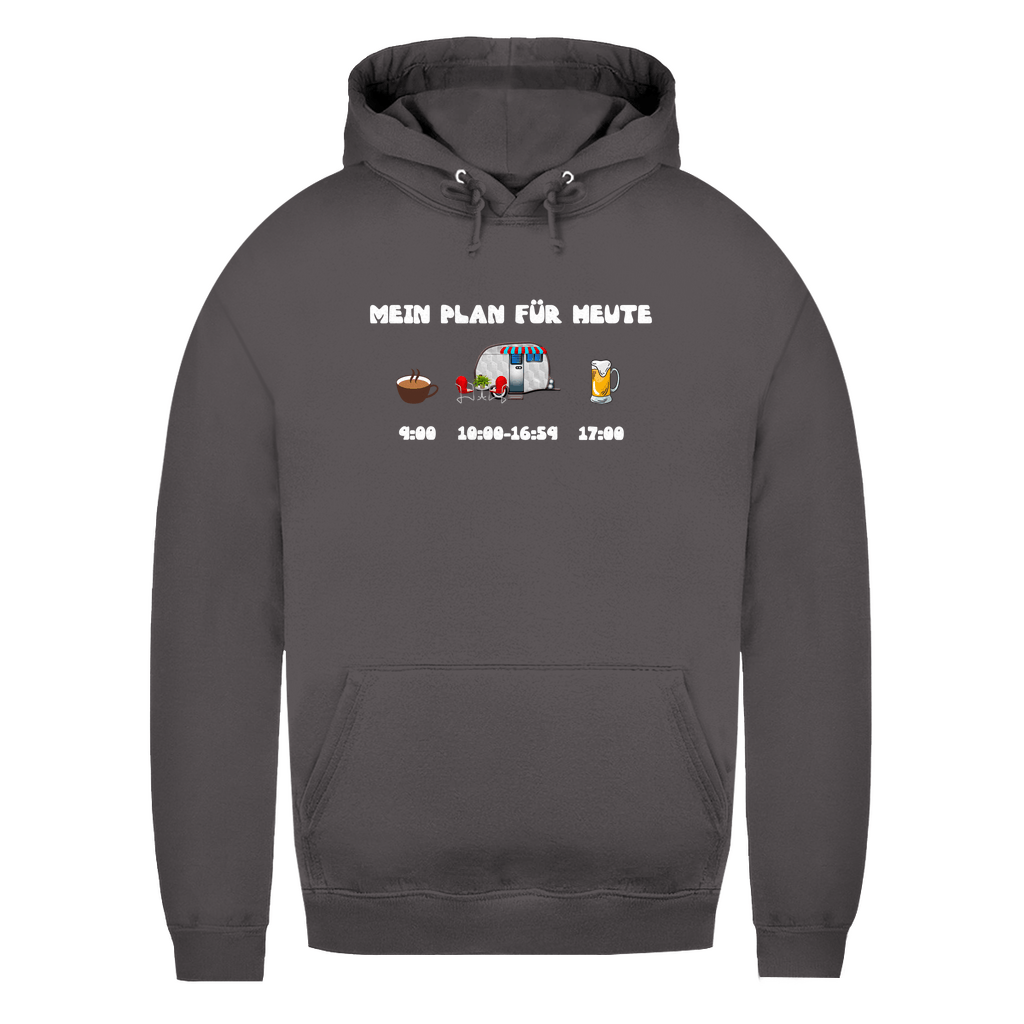 Mein Plan für heute: Kaffee, Camping, Bier - Frauen Hoodie - Campingfamilie.de