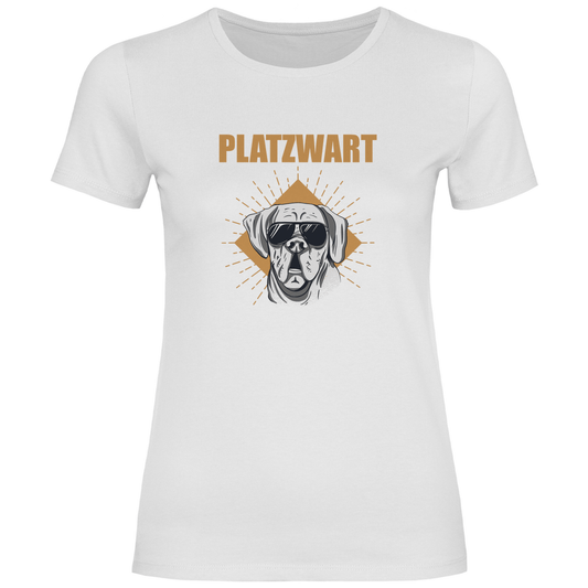 Platzwart - Frauen Shirt - Campingfamilie.de
