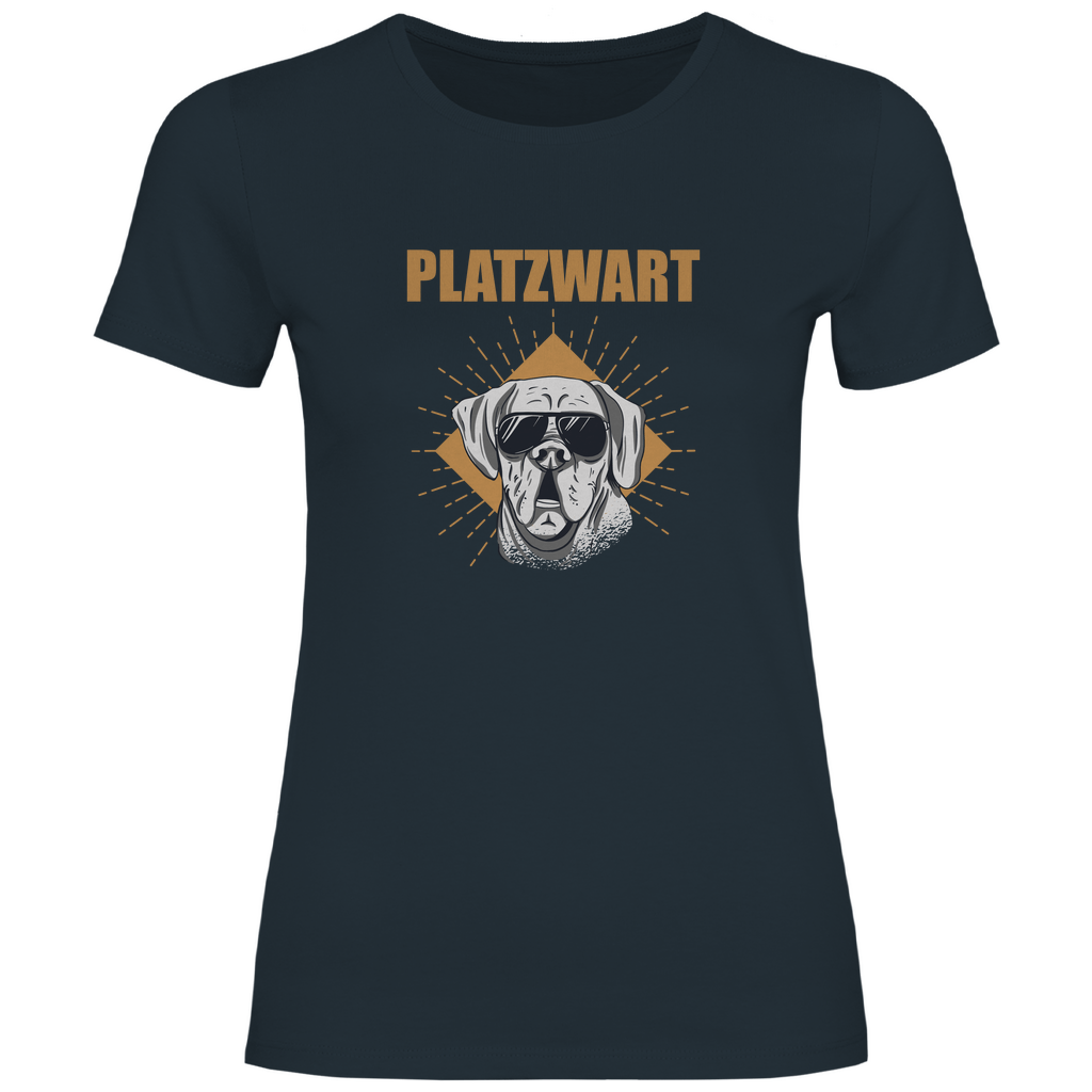 Platzwart - Frauen Shirt - Campingfamilie.de