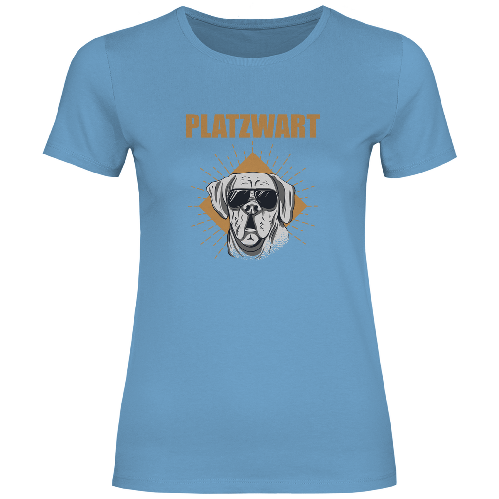 Platzwart - Frauen Shirt - Campingfamilie.de