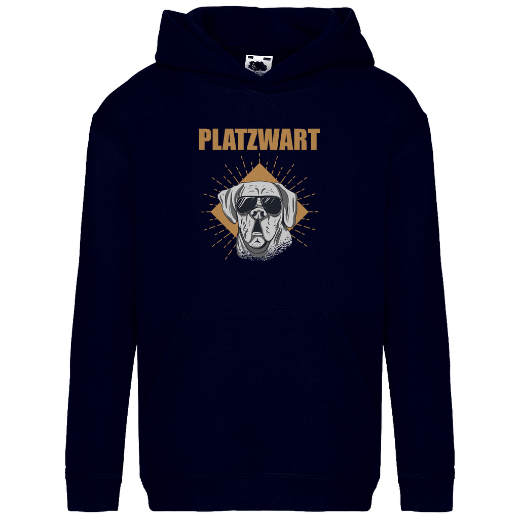 Platzwart - Kinder Hoodie - Campingfamilie.de