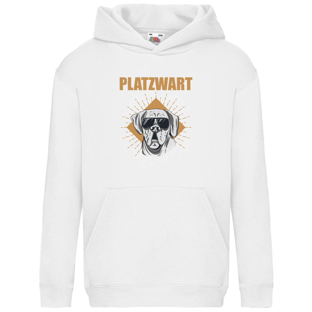 Platzwart - Kinder Hoodie - Campingfamilie.de