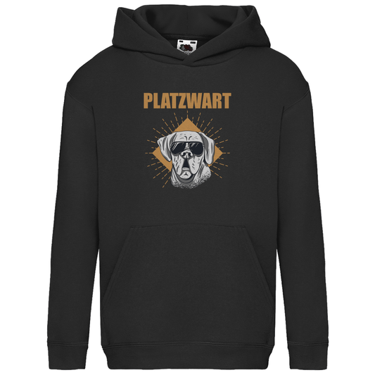 Platzwart - Kinder Hoodie - Campingfamilie.de