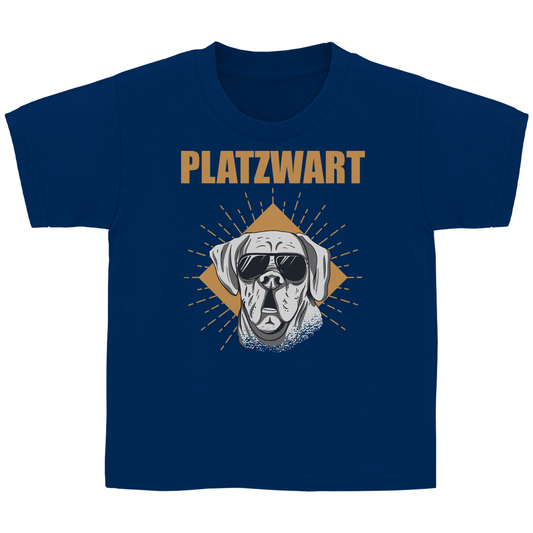 Platzwart - Kinder Shirt - Campingfamilie.de
