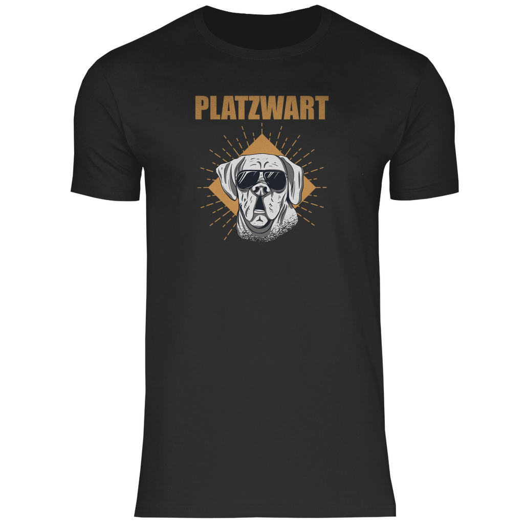 Platzwart - MĂ€nner Shirt - Campingfamilie.de