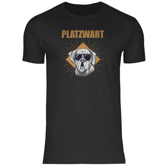 Platzwart - Männer Shirt - Campingfamilie.de
