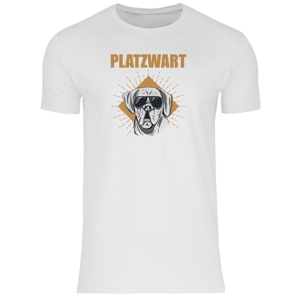 Platzwart - MĂ€nner Shirt - Campingfamilie.de