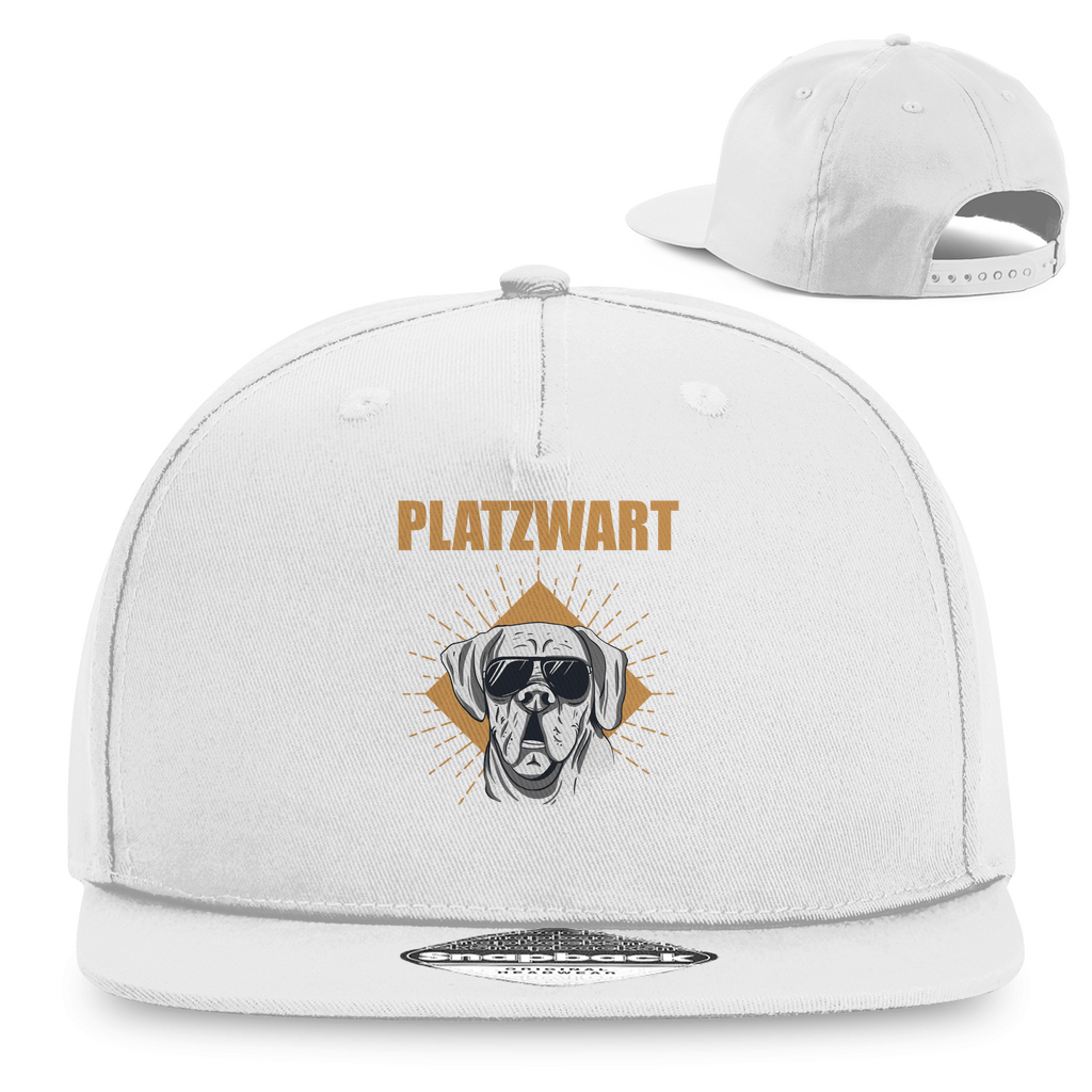 Platzwart - Snapback Rapper Cap - Campingfamilie.de