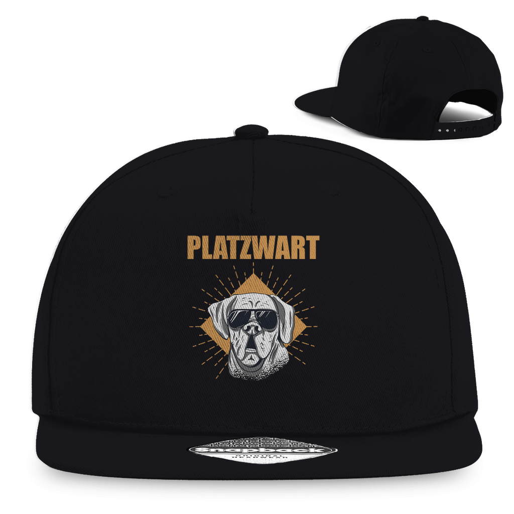 Platzwart - Snapback Rapper Cap - Campingfamilie.de