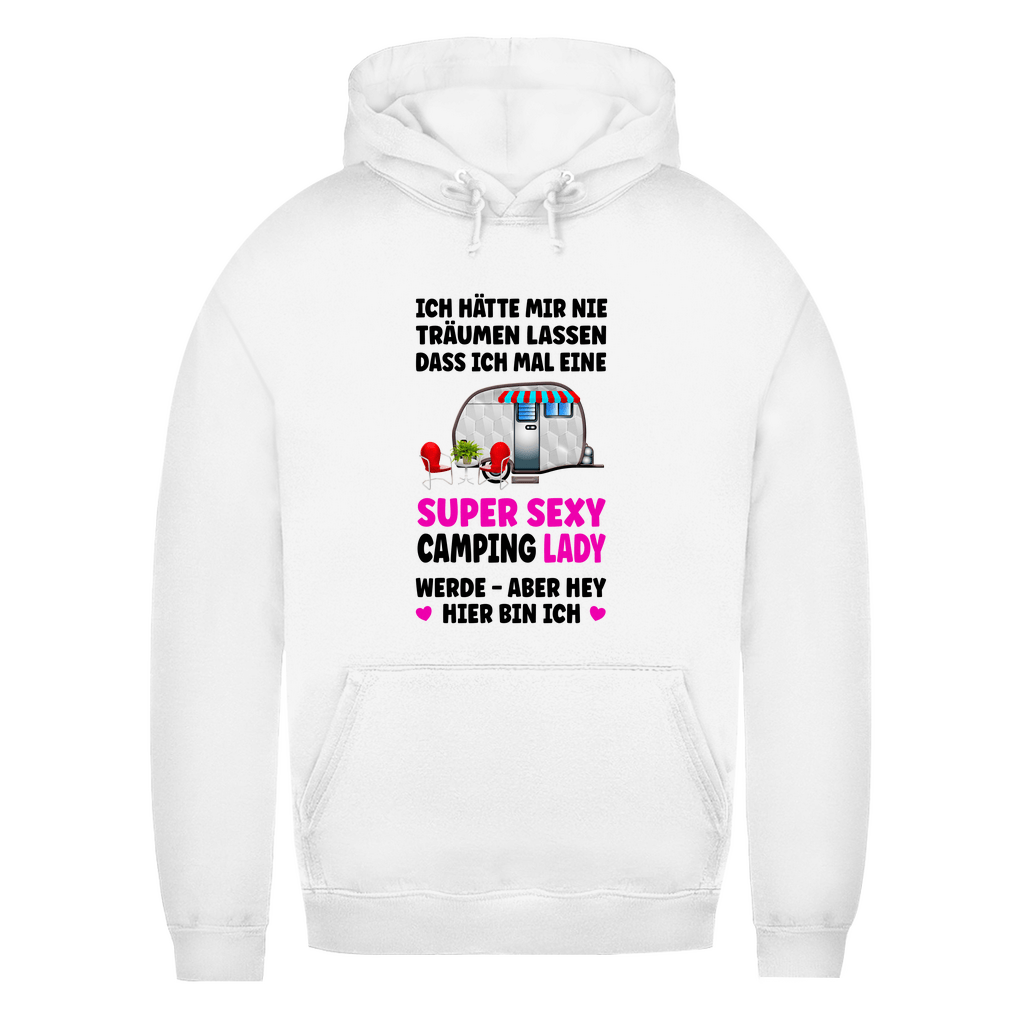 Super Sexy Camping Lady - Frauen Hoodie - Campingfamilie.de
