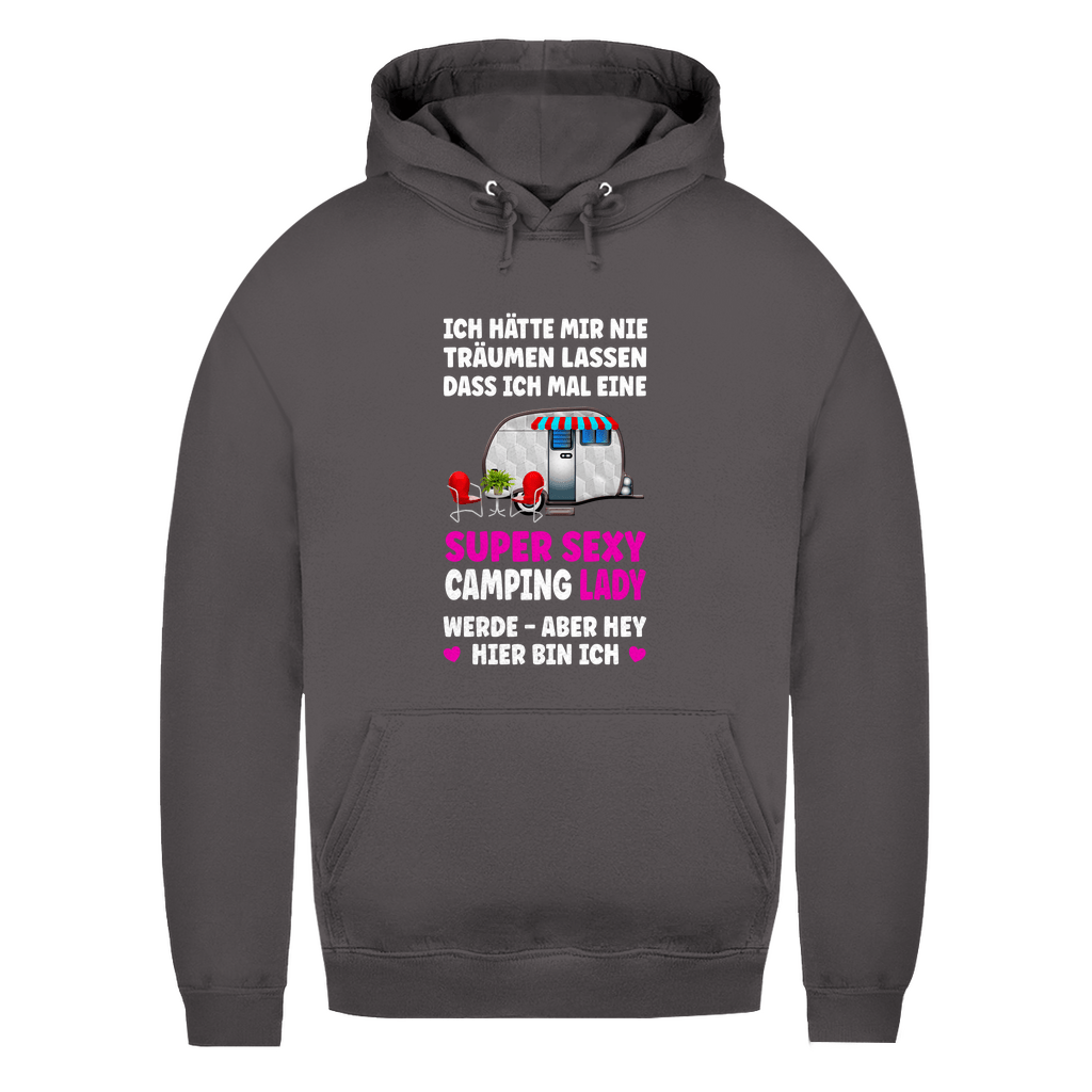 Super Sexy Camping Lady - Frauen Hoodie - Campingfamilie.de