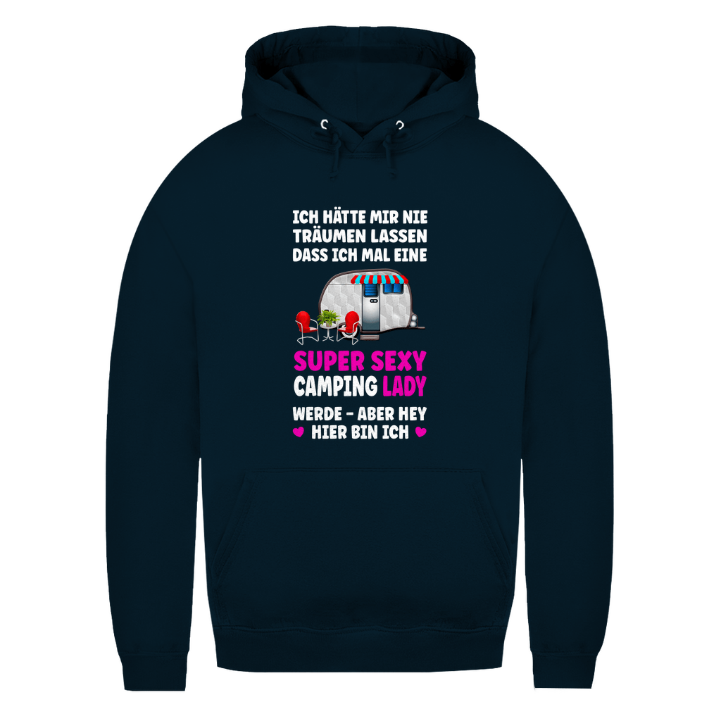 Super Sexy Camping Lady - Frauen Hoodie - Campingfamilie.de