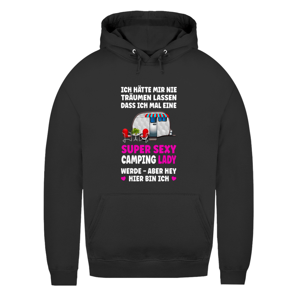 Super Sexy Camping Lady - Frauen Hoodie - Campingfamilie.de