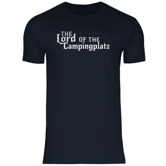 The Lord of the Campingplatz - Herren Shirt - Campingfamilie.de