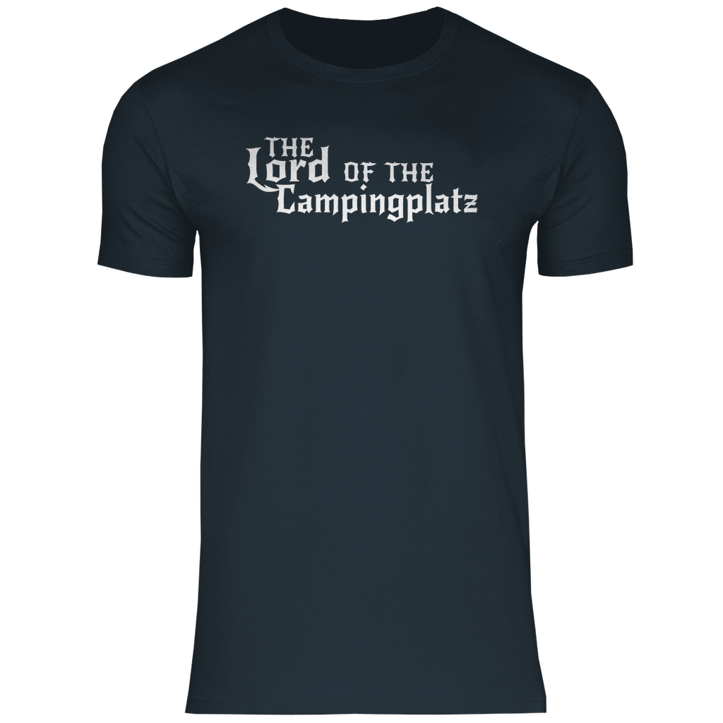The Lord of the Campingplatz - Herren Shirt - Campingfamilie.de