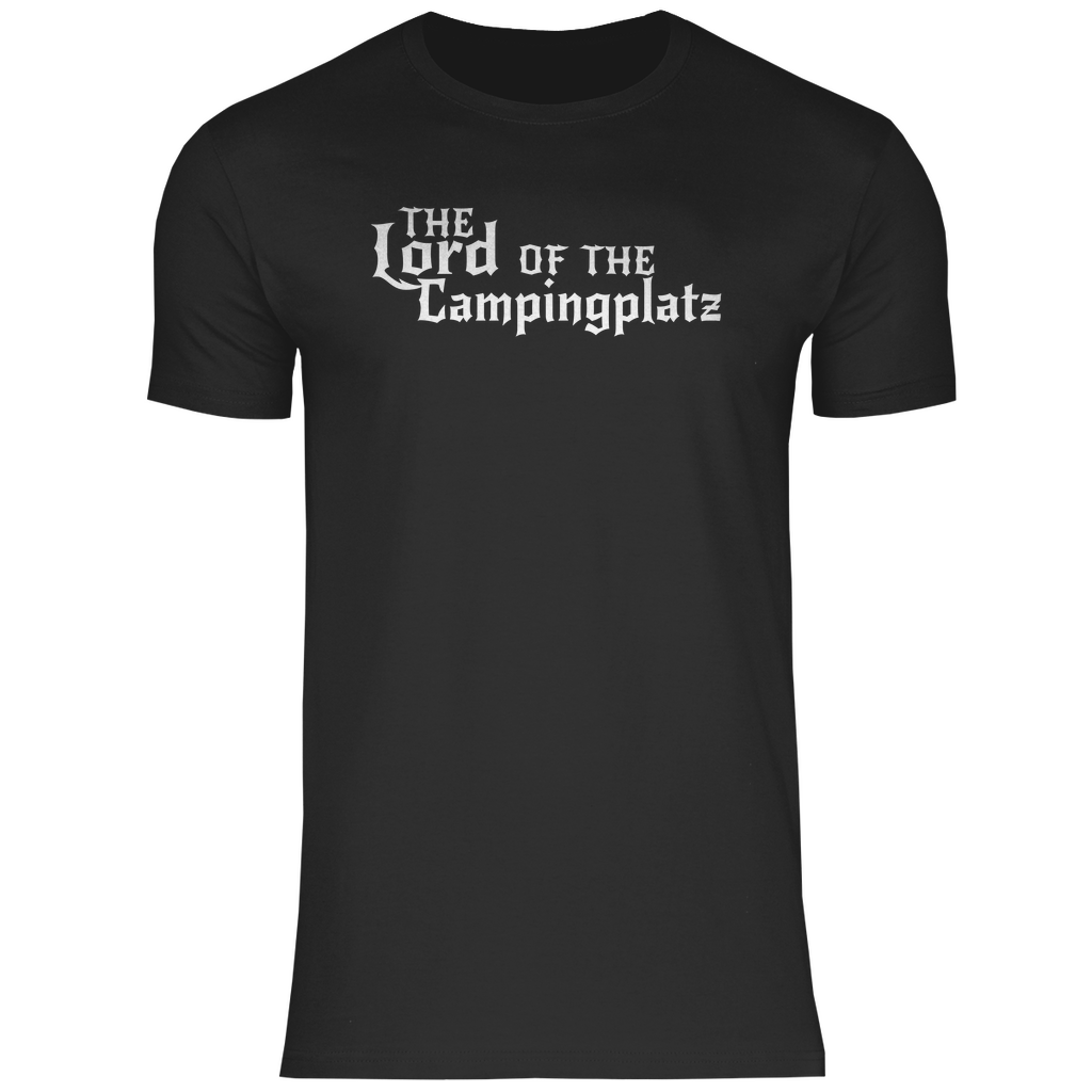 The Lord of the Campingplatz - Herren Shirt - Campingfamilie.de