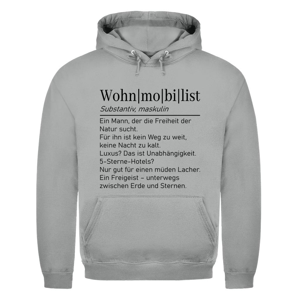 Wohnmobilist - MĂ€nner Hoodie - Campingfamilie.de