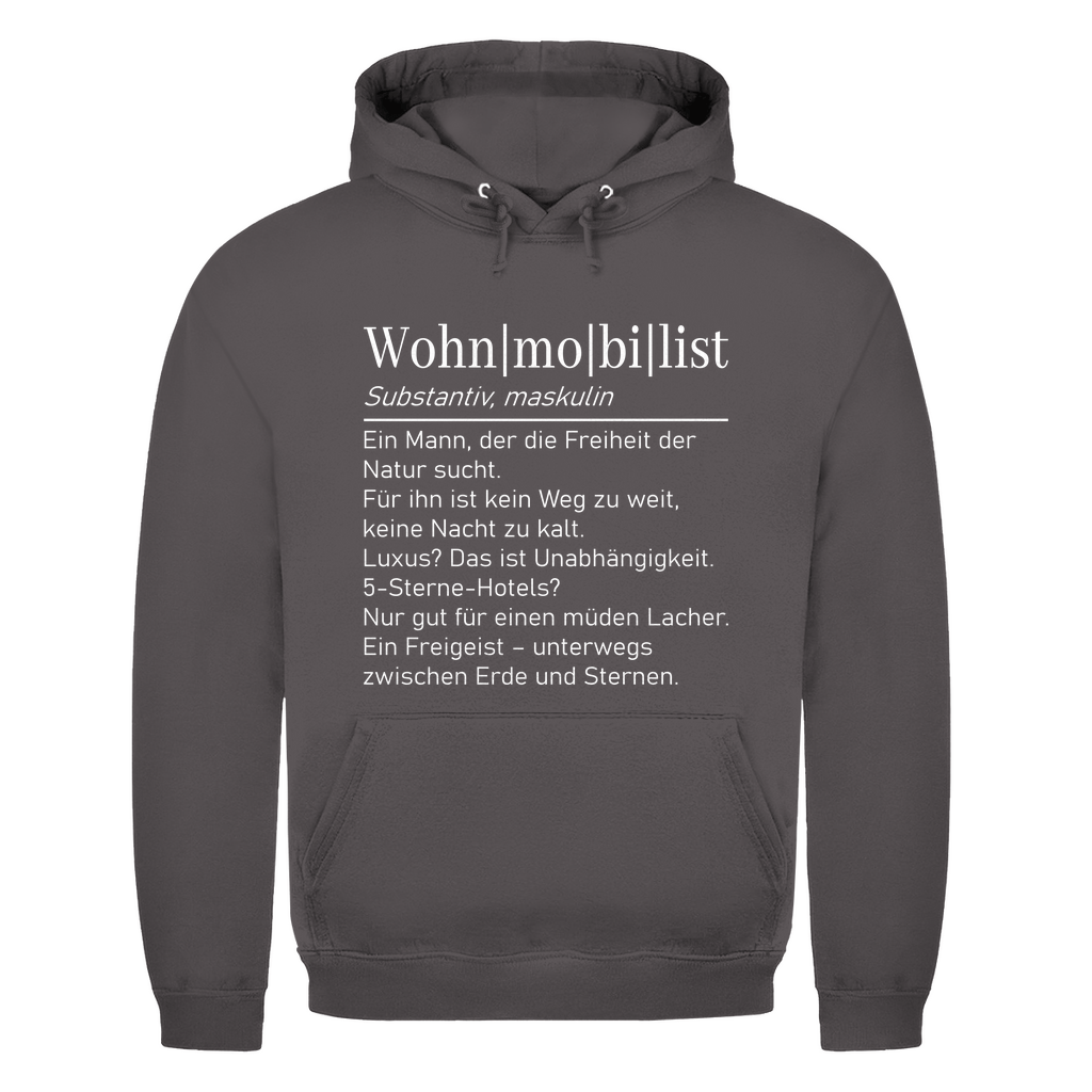 Wohnmobilist - MĂ€nner Hoodie - Campingfamilie.de