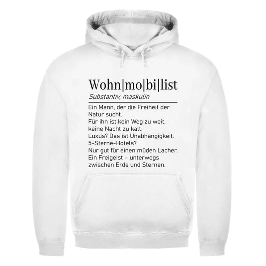 Wohnmobilist - Männer Hoodie - Campingfamilie.de