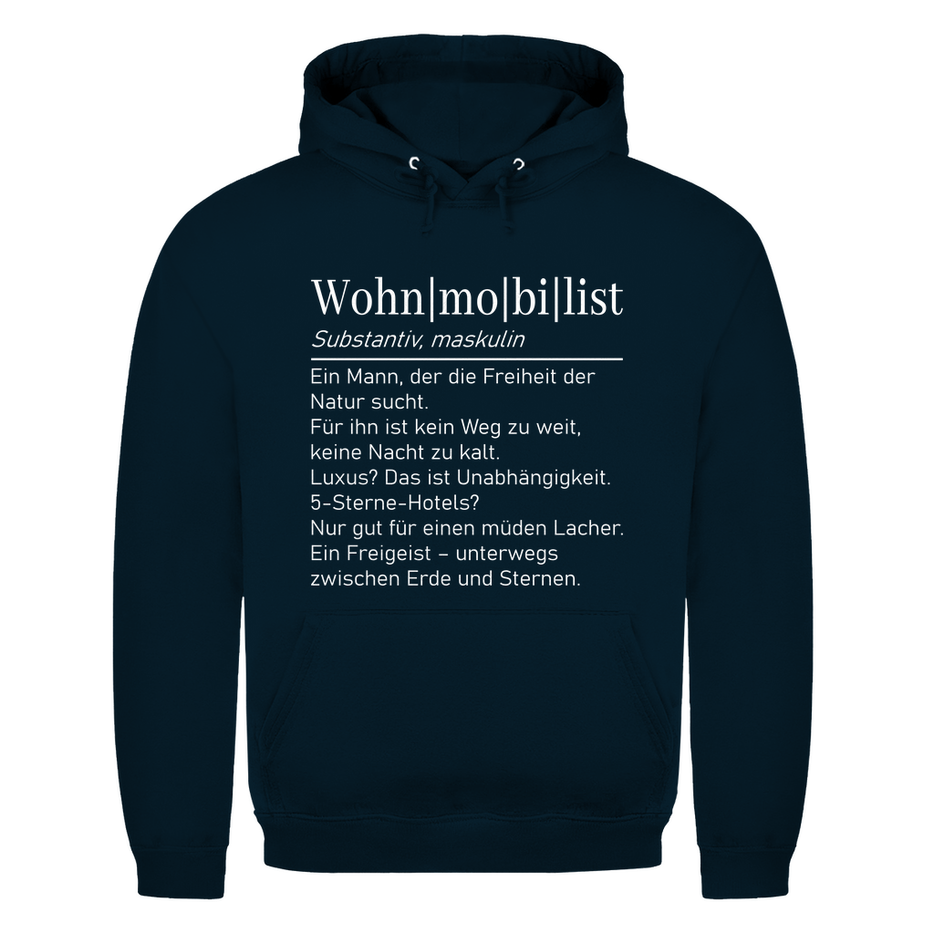 Wohnmobilist - MĂ€nner Hoodie - Campingfamilie.de