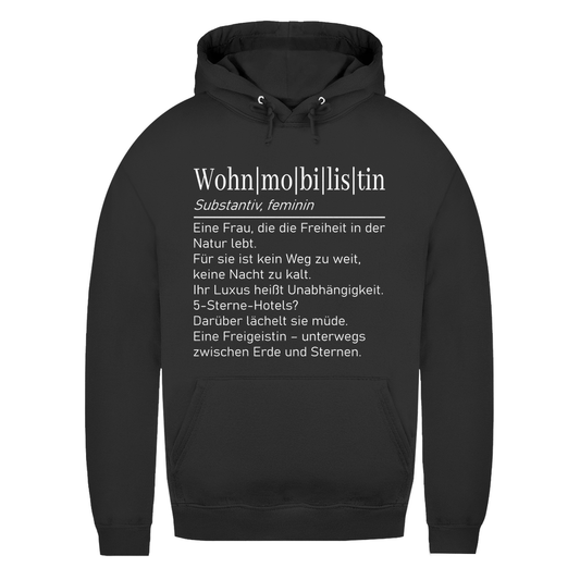 Wohnmobilistin - Frauen Hoodie - Campingfamilie.de